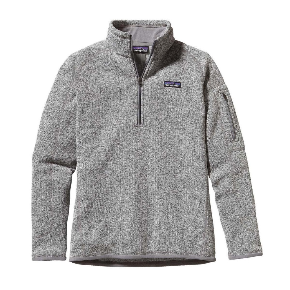 Patagonia women’s better sweater 1/4 zip fleece Size L